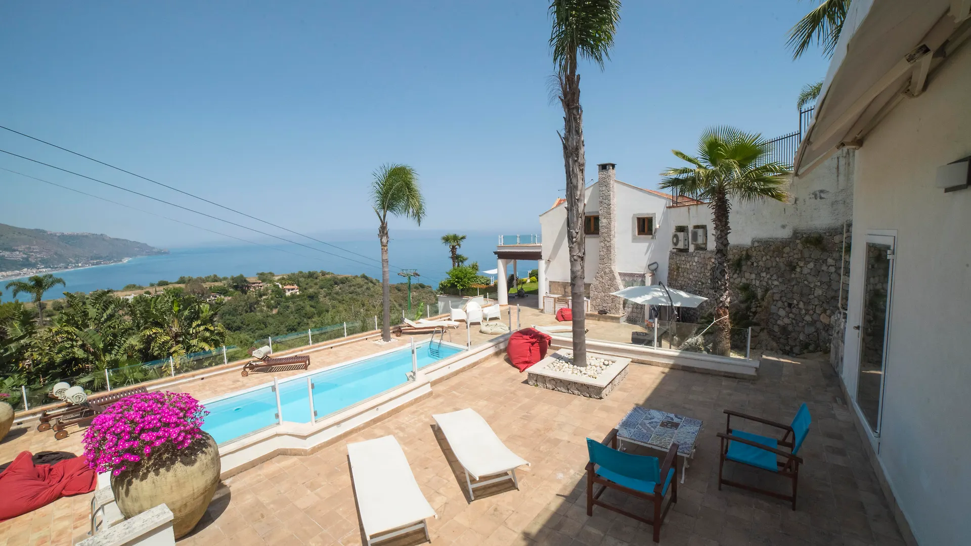 Villa Zagara Garden Spectacular Sea View In Taormina